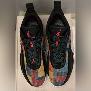 Nike Air Jordan 36 Low Sneakers in "Black Multi-Color"